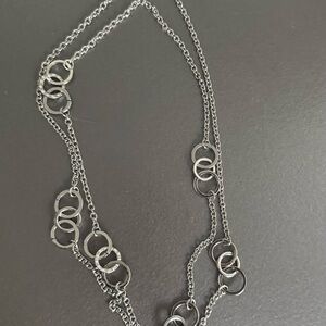 Elegant Silver Chain Necklace